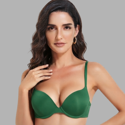 LiftEnhance Glossy Push-Up Bra