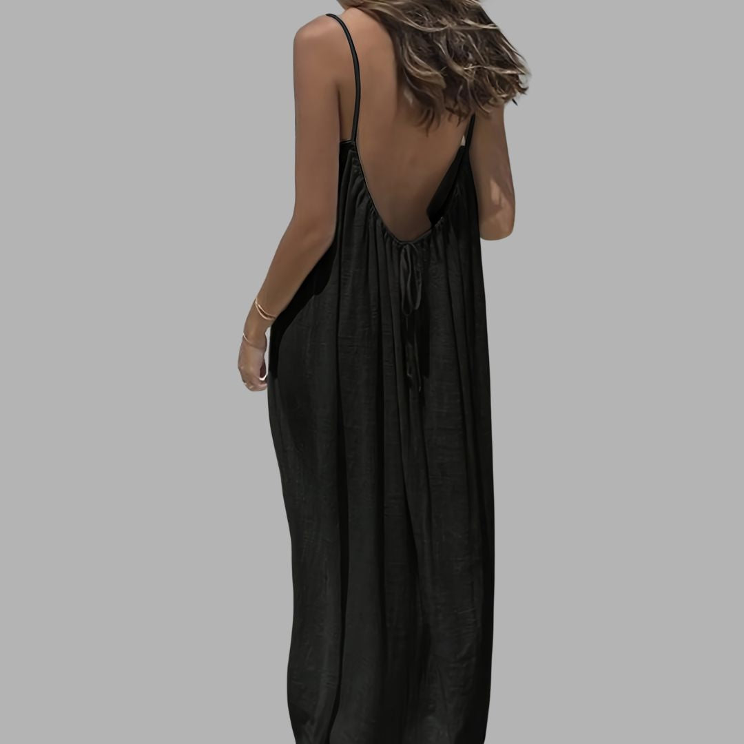 Maxi Dress for Women – Relaxed Fit Elegant Summer Dress – Lunerva