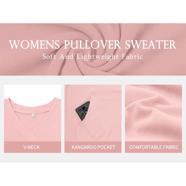 Cozy V Neck Sweatshirt