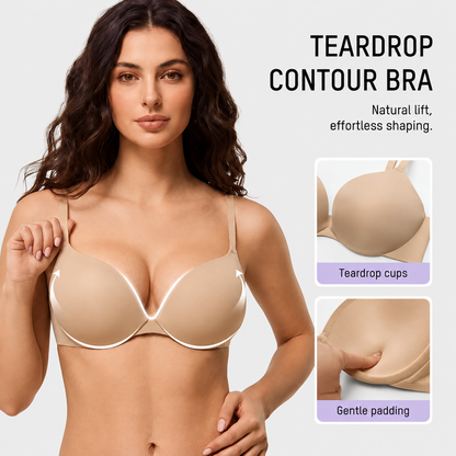LiftEnhance Glossy Push-Up Bra