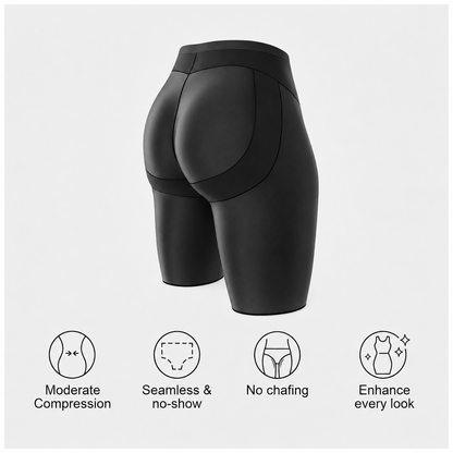High-Waist Butt-Lifting Shaping Shorts
