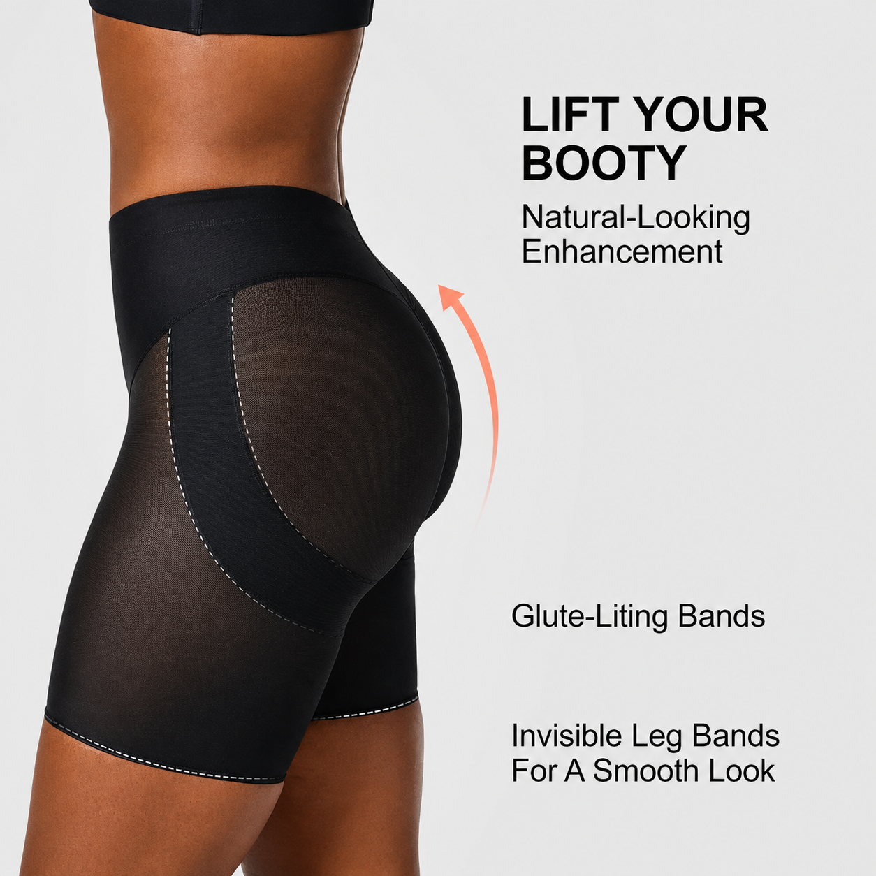 High-Waist Butt-Lifting Shaping Shorts