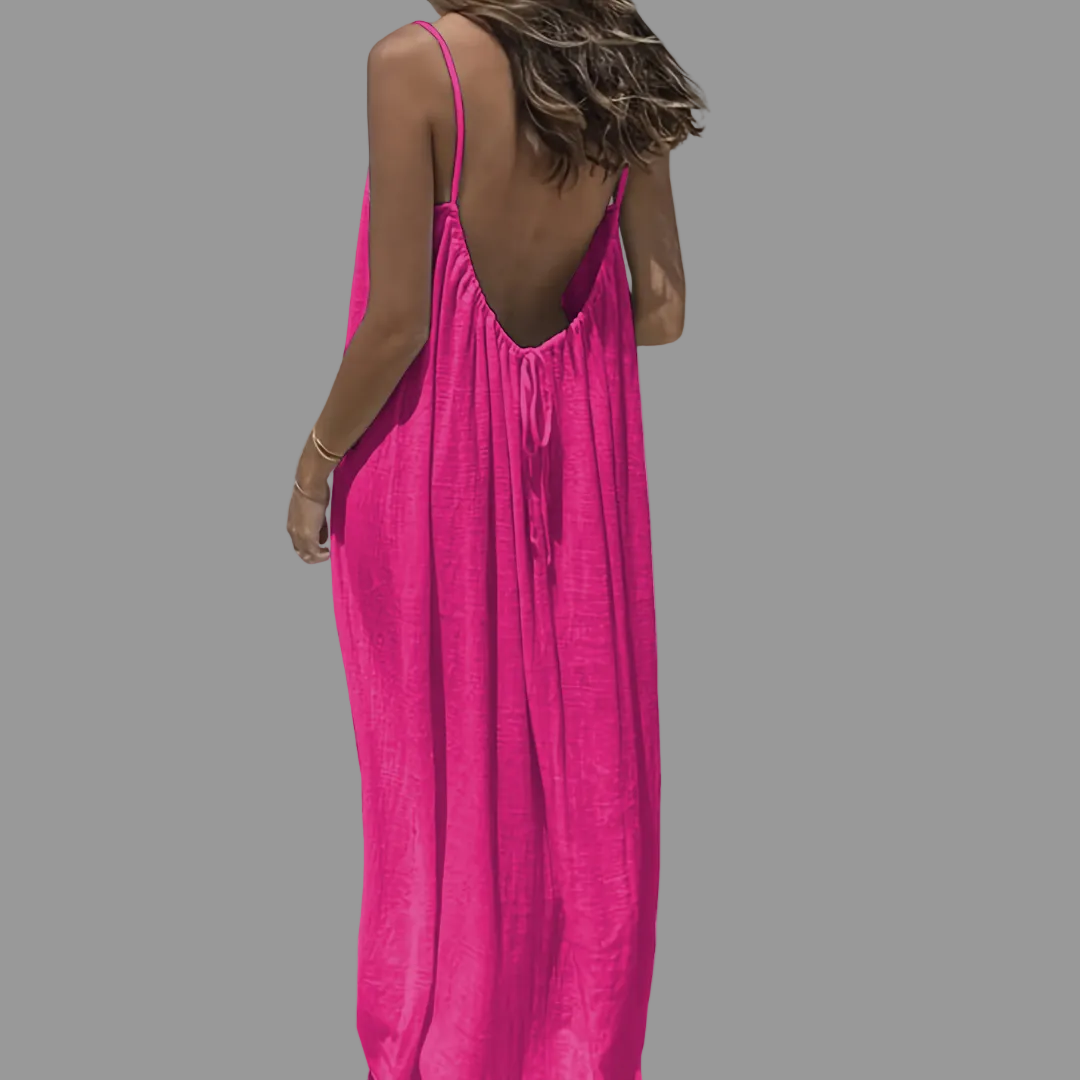 Maxi Dress for Women – Relaxed Fit Elegant Summer Dress – Lunerva
