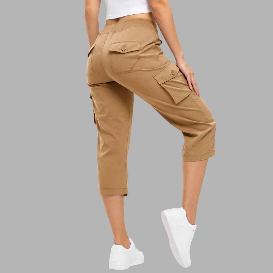 TrailEase Cargo Capri Shorts