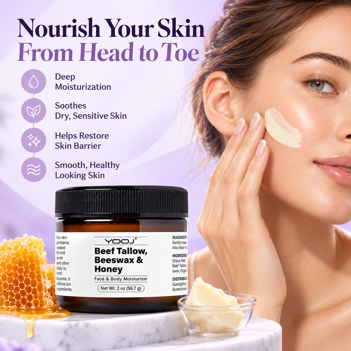Tallow & Honey Deep Nourishing Skin Balm