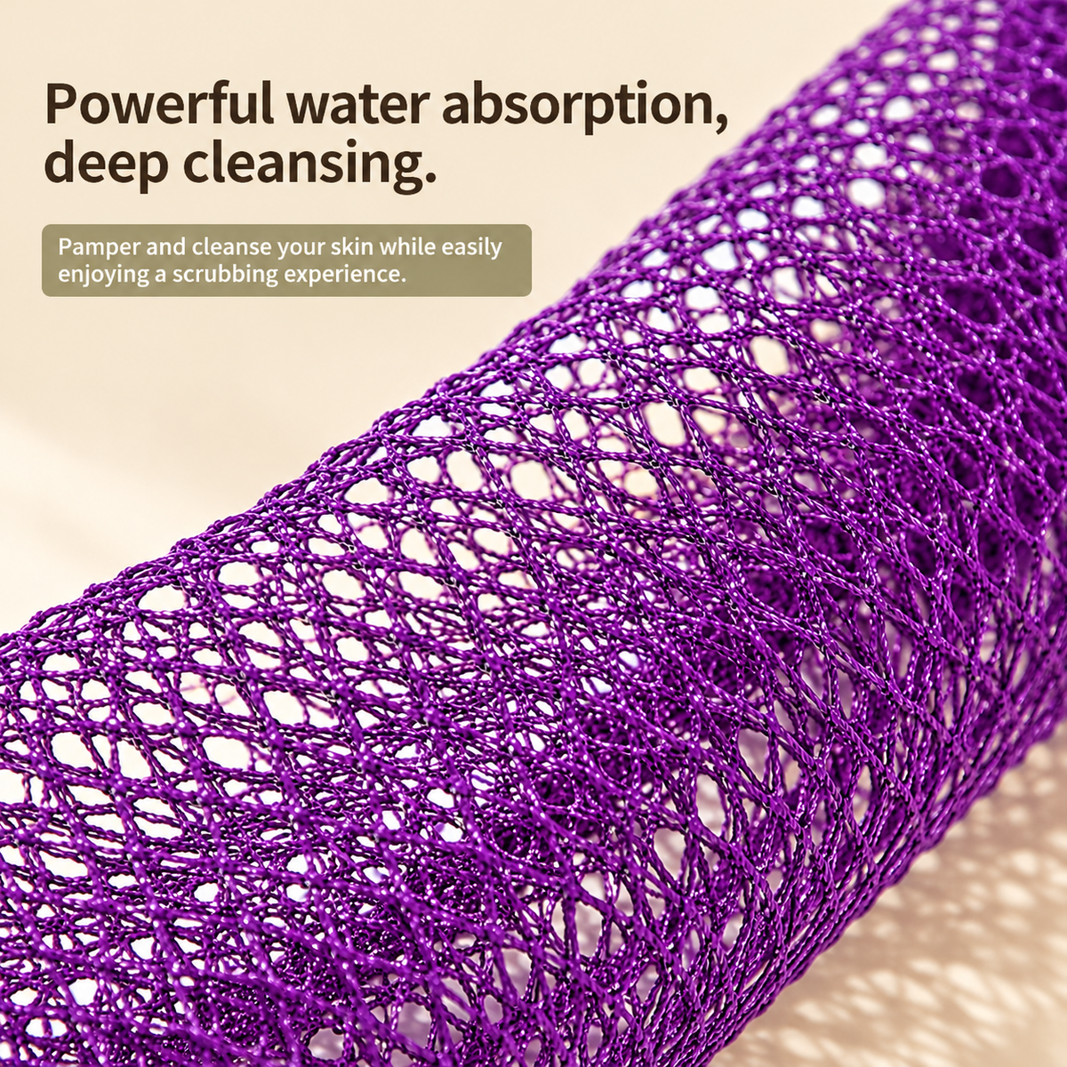 Deep-Clean Exfoliating Bath Scrubber