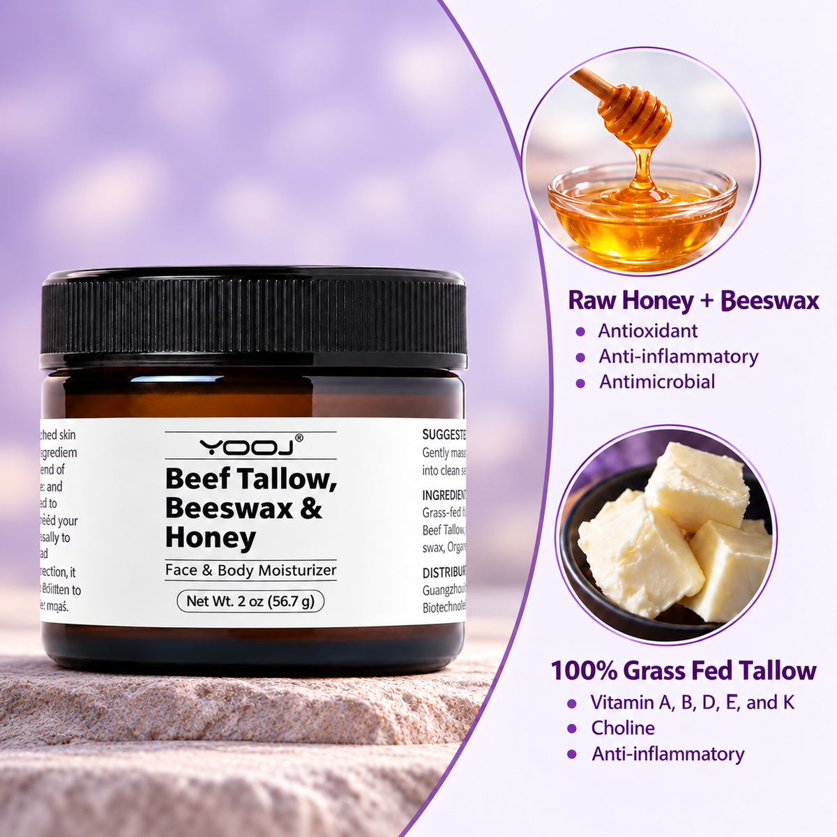 Tallow & Honey Deep Nourishing Skin Balm