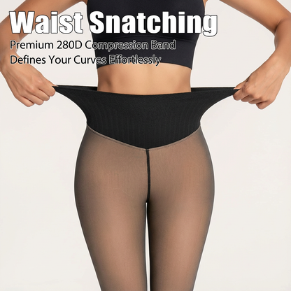 One-Seam Shaping Fleece Leggings